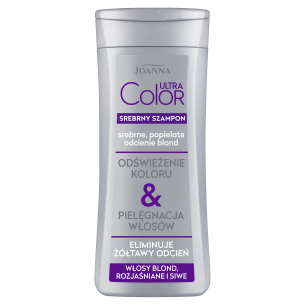 Joanna Ultra Color System Silver Shampoo for Silver and Ash Blond Hair shades 200ml Joanna Ultra Color System Silver Shampoo for Silver and Ash Blond Hair shades 200ml
