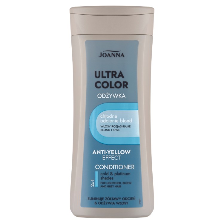 JOANNA ULTRA COLOR SYSTEM CONDITIONER FOR LIGHTENED AND GREY HAIR, 200ml