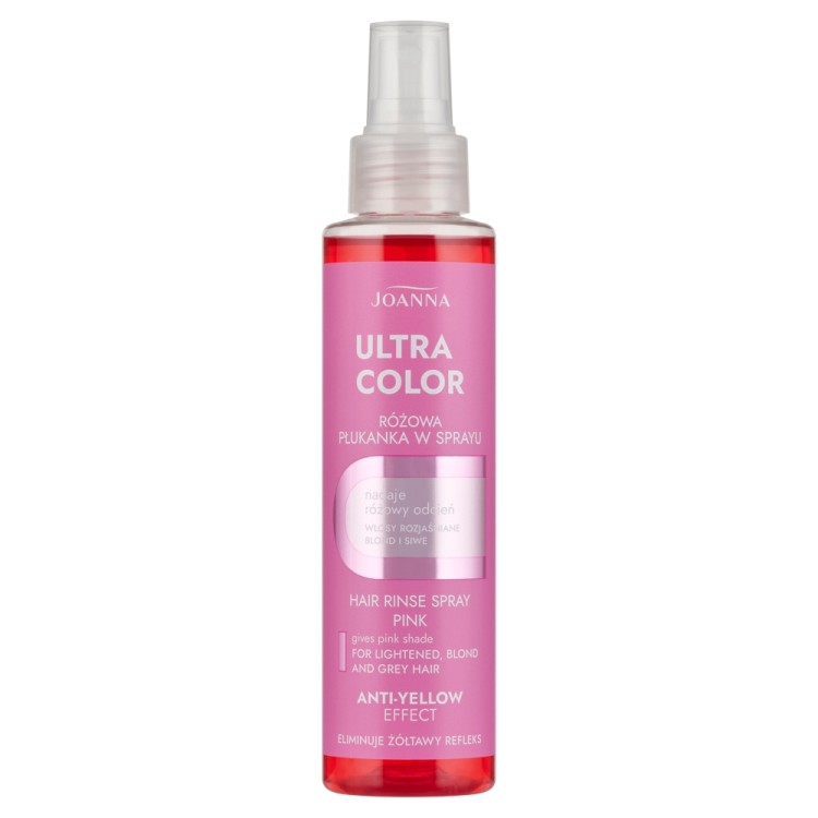 JOANNA ULTRA COLOR SYSTEM PINK HAIR RINSE IN SPRAY, 150ml