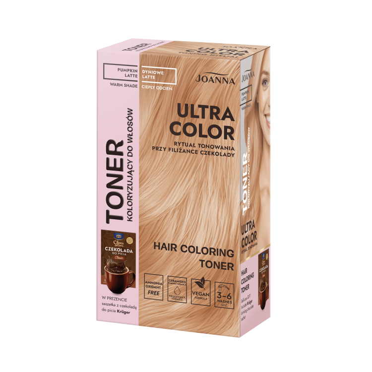 JOANNA ULTRA COLOR HAIR TONER Pumpkin latte 100 g