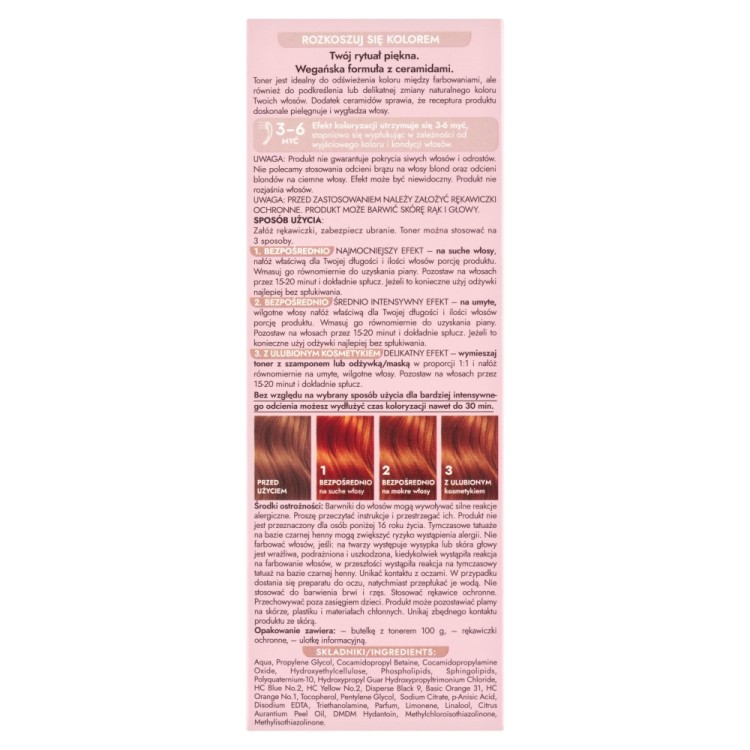 JOANNA ULTRA COLOR HAIR TONER Chilli latte 100 g JOANNA ULTRA COLOR HAIR TONER Chilli latte 100 g