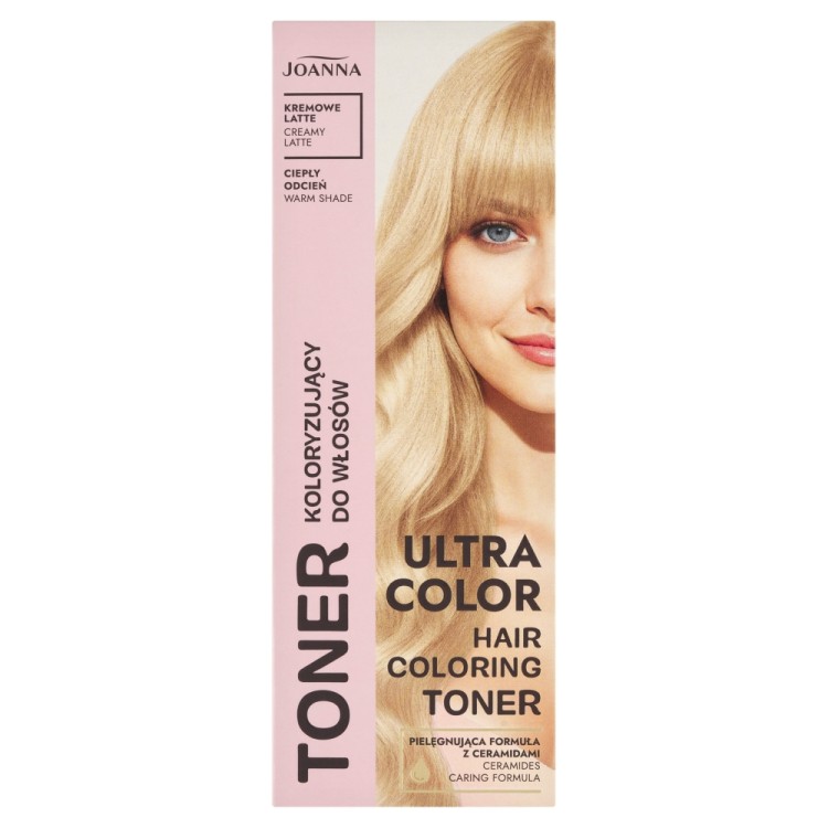 JOANNA ULTRA COLOR HAIR TONER Creamy latte 100 g JOANNA ULTRA COLOR HAIR TONER Creamy latte 100 g