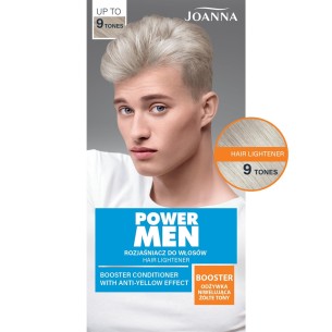 JOANNA POWER MEN HAIR LIGHTENER UP TO 9 TONES 70g JOANNA POWER MEN HAIR LIGHTENER UP TO 9 TONES 70g