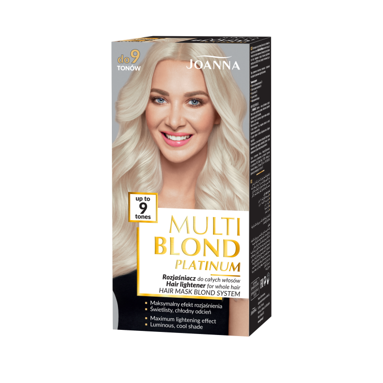 Joanna Multi Blond Platinum Whole hair lightener up to 9 tones