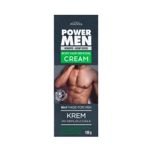 JOANNA POWER MEN Body depilatory cream for men 150g JOANNA POWER MEN Body depilatory cream for men 150g