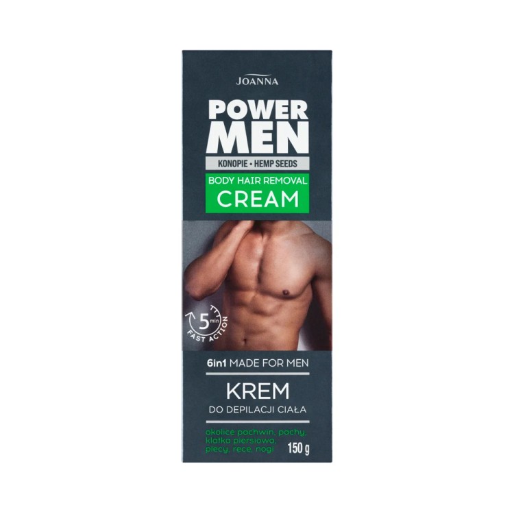 JOANNA POWER MEN Body depilatory cream for men 150g