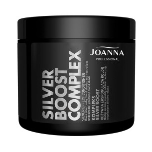 Joanna PROFESSIONAL SILVER BOOST COMPLEX Conditioner showing silver color 500g Joanna PROFESSIONAL SILVER BOOST COMPLEX Conditioner showing silver color 500g