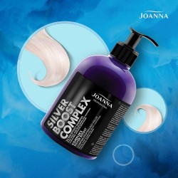 Joanna PROFESSIONAL SILVER BOOST COMPLEX Shampoo showing silver color 500g