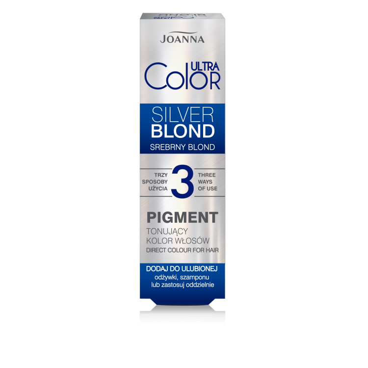 JOANNA ULTRA COLOR TONING PIGMENT SILVER BLOND 100 ml