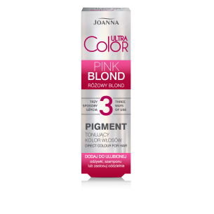 JOANNA ULTRA COLOR TONING PIGMENT PINK BLOND 100 ML JOANNA ULTRA COLOR TONING PIGMENT PINK BLOND 100 ML