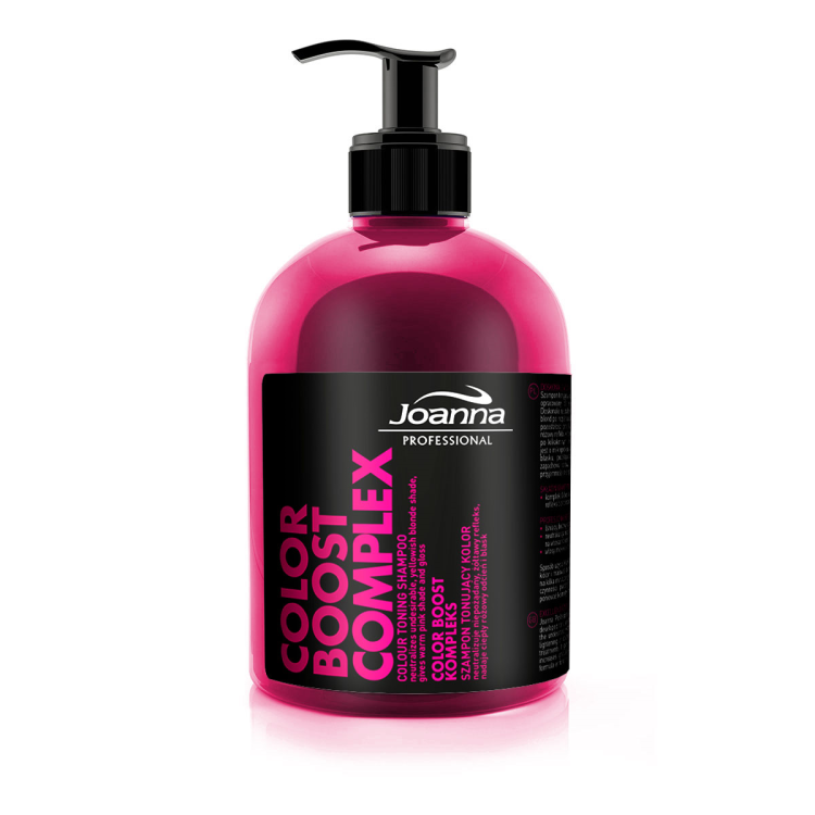 JOANNA Professional COLOR BOOST COMPLEX COLOR TONING SHAMPOO, 500ml