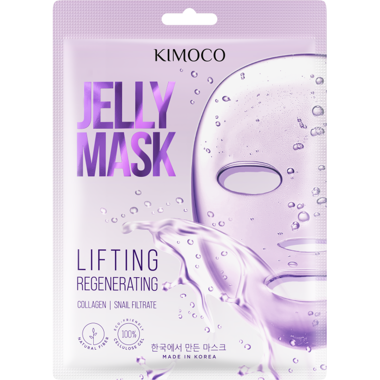 Kimoco Beauty Jelly mask lifting sheet mask with collagen and mucin 23 ml Kimoco Beauty Jelly mask lifting sheet mask with collagen and mucin 23 ml
