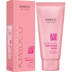 KIMOCO Glass Skin Glow &amp; Lift Wrapping Mask