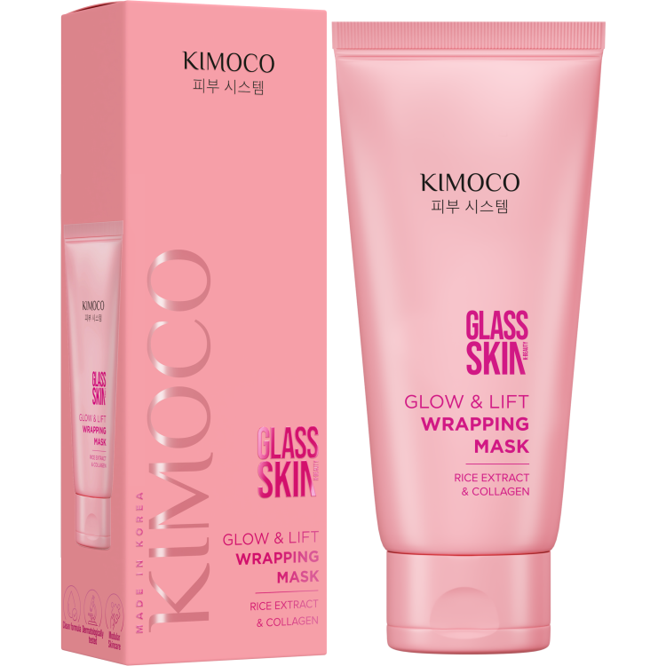 KIMOCO Glass Skin Glow &amp; Lift Wrapping Mask
