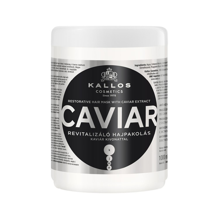 KALLOS CAVIAR HAIR MASK 1000ml