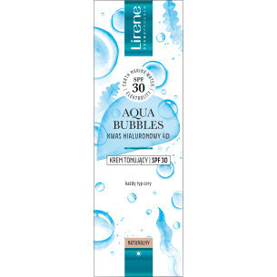 Lirene AQUA BUBBLES Tinted Cream SPF 30 30ml Lirene AQUA BUBBLES Tinted Cream SPF 30 30ml