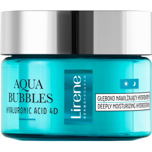 Lirene AQUA BUBBLES Deeply moisturizing hydro cream 50ml Lirene AQUA BUBBLES Deeply moisturizing hydro cream 50ml