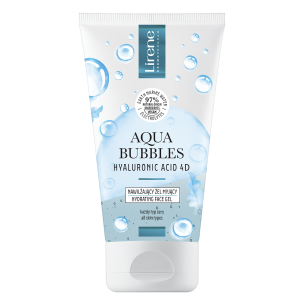Lirene AQUA BUBBLES Moisturizing cleansing gel 150ml Lirene AQUA BUBBLES Moisturizing cleansing gel 150ml