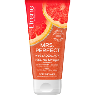 Lirene MRS. PERFECT Smoothing body scrub with grapefruit and sage extracts for shower 175g Lirene MRS. PERFECT Smoothing body scrub with grapefruit and sage extracts for shower 175g