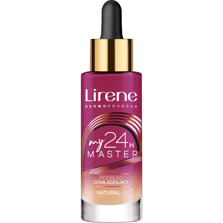 Lirene MY MASTER Covering Foundation NATURAL 01 30ml Lirene MY MASTER Covering Foundation NATURAL 01 30ml