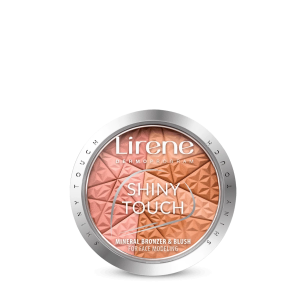 LIRENE, SHINY TOUCH Mineral bronzer and blush for face modeling, 9g