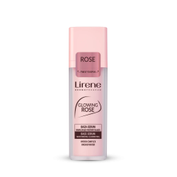 LIRENE GLOWING ROSE Moisturizing & brightening base serum 30 ml