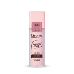 LIRENE GLOWING ROSE Moisturizing & brightening base serum 30 ml