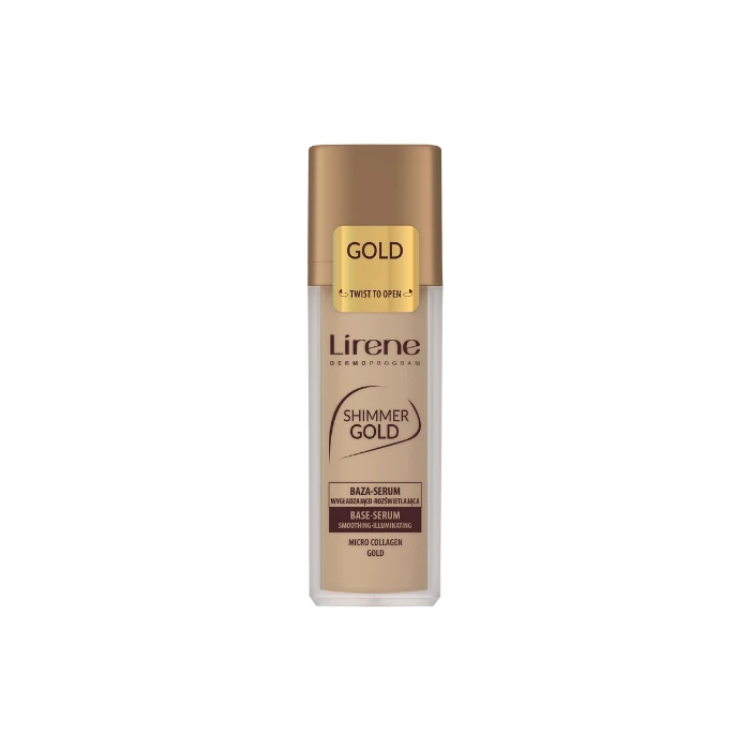 LIRENE SHIMMER GOLD Smoothing & illuminating base serum 30 ml