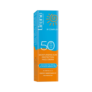 LIRENE SUN Moisturizing sun protection face cream SPF 50 40ml