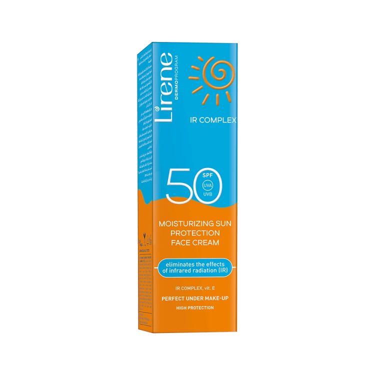 LIRENE SUN Moisturizing sun protection face cream SPF 50 40ml