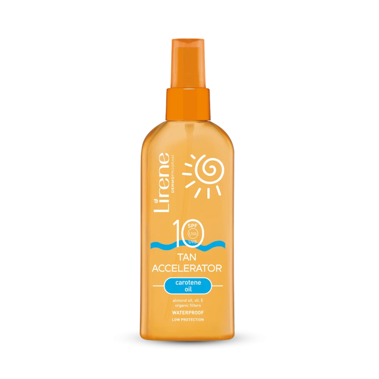 LIRENE SUN Tan accelerator with carotene oil SPF 10 150ml