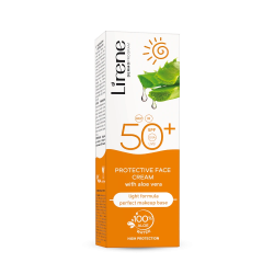 LIRENE SUN Protective face cream with aloe vera SPF 50 50ml
