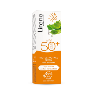 LIRENE SUN Protective face cream with aloe vera SPF 50 50ml