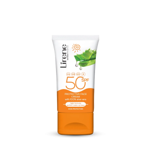 LIRENE SUN Protective face cream with aloe vera SPF 50 50ml
