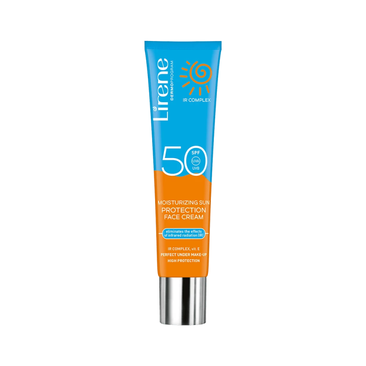 LIRENE SUN Moisturizing sun protection face cream SPF 50 40ml