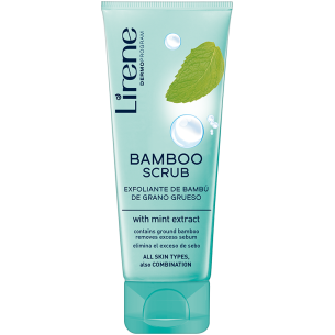 LIRENE Coarse bamboo scrub with mint extract 75ml LIRENE Coarse bamboo scrub with mint extract 75ml