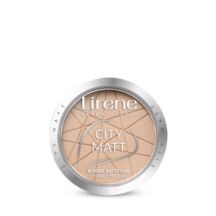 LIRENE CITY MATT Mineral compact powder, TRANSPARENT 01, 9g