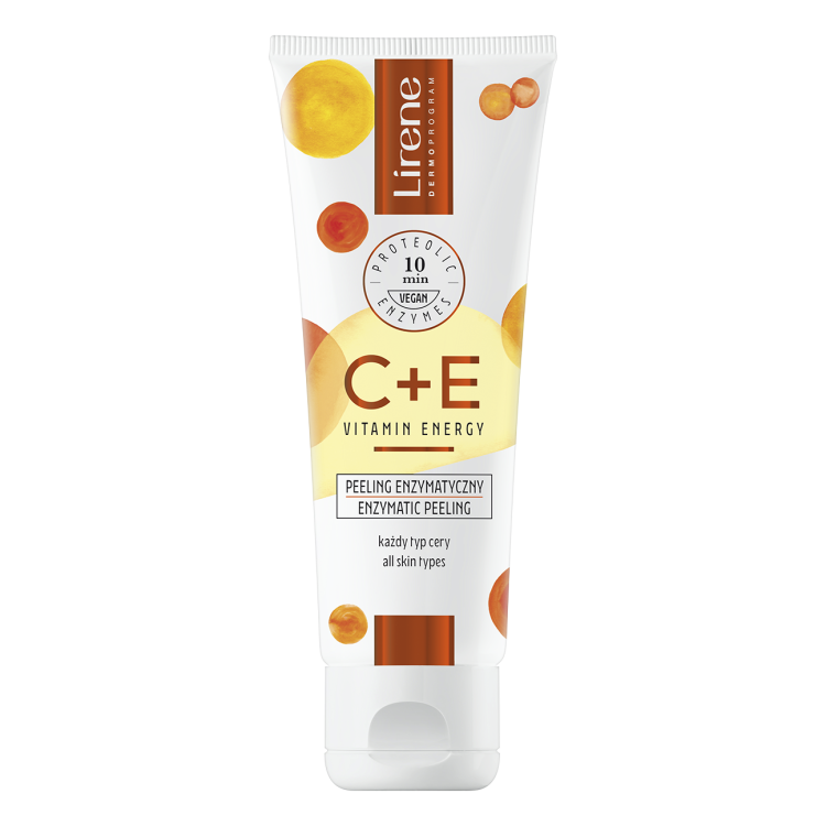 LIRENE C+E VITAMIN ENERGY Enzymatic Peeling 75ml LIRENE C+E VITAMIN ENERGY Enzymatic Peeling 75ml
