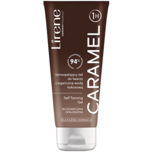Lirene PERFECT TAN Self tanning face gel CARAMEL 75ml Lirene PERFECT TAN Self tanning face gel CARAMEL 75ml