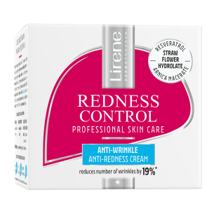 Lirene REDNESS CONTROL Moisturising anti-wrinkle cream 50ml Lirene REDNESS CONTROL Moisturising anti-wrinkle cream 50ml