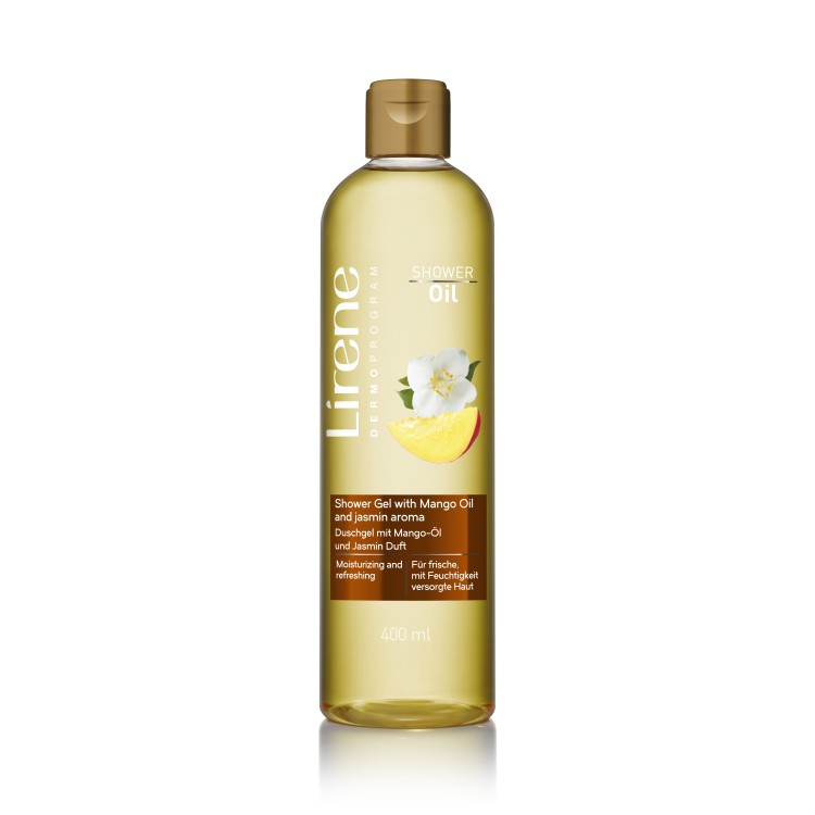 LIRENE SHOWER GEL WITH MANGO OIL 400ml