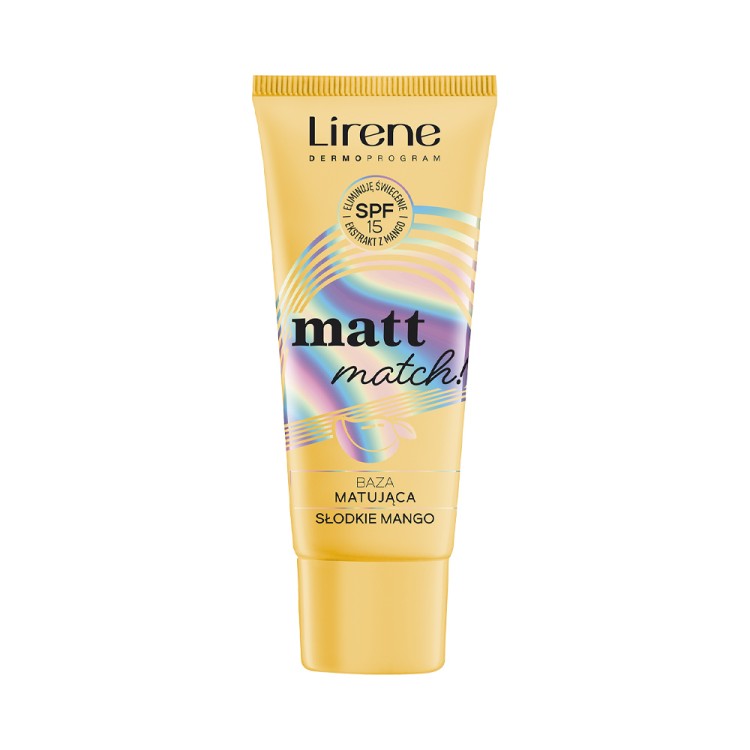 Lirene Mattifying Base SPF 15 MATT MATCH! 30 ml