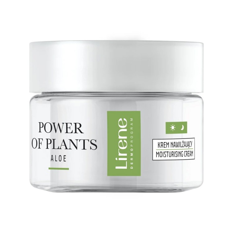 Lirene POWER OF PLANTS Moisturizing cream ALOE 50 ml