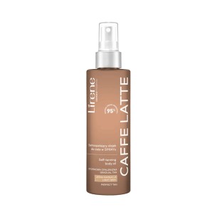 Lirene PERFECT TAN Self-tanning body oil in CAFFE LATTE SPRAY 190 ml Lirene PERFECT TAN Self-tanning body oil in CAFFE LATTE SPRAY 190 ml