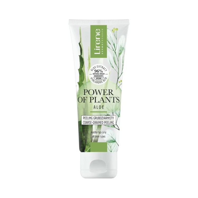 Lirene POWER OF PLANTS Coarse-grained peeling ALOE 75 ml