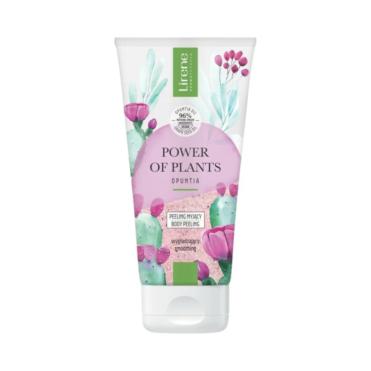 Lirene POWER OF PLANTS Smoothing cleansing scrub OPUNCIA 175 g