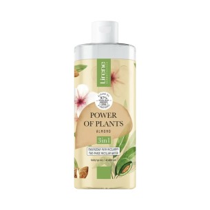 Lirene POWER OF PLANTS Two-phase micellar water 3in1 ALMOND 400 ml Lirene POWER OF PLANTS Two-phase micellar water 3in1 ALMOND 400 ml