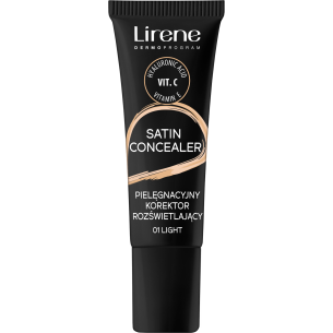 Lirene MAKE UP SATIN CONCEALER Brightening concealer 01 LIGHT 10ml Lirene MAKE UP SATIN CONCEALER Brightening concealer 01 LIGHT 10ml
