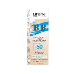 LIRENE Moisturising BB Cream SPF 50 01 NATURAL 30ml LIRENE Moisturising BB Cream SPF 50 01 NATURAL 30ml