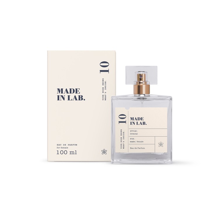 10 MADE IN LAB 100ML INSPIRED BY YVES SAINT LAURENT BLACK OPIUM